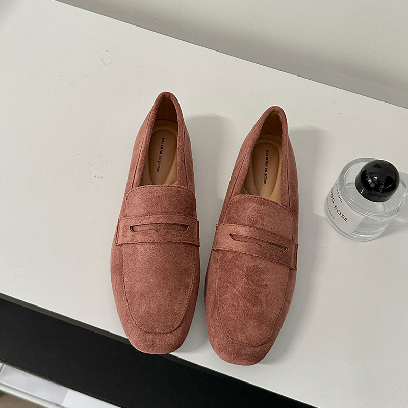 Flat Shoes Matte Fashion Comfortable And Non-slip One Pedal Loafer foto 5
