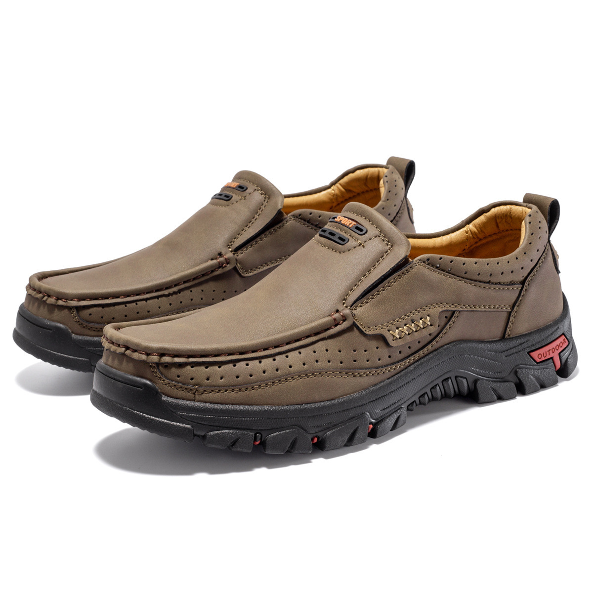 Men's Non-slip Breathable Latex Insole foto 4