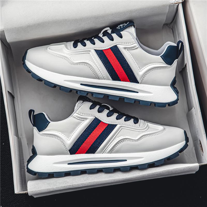 Comfortable Breathable Sports Running Shoes Thick Soft Bottom Student Leisure foto 2