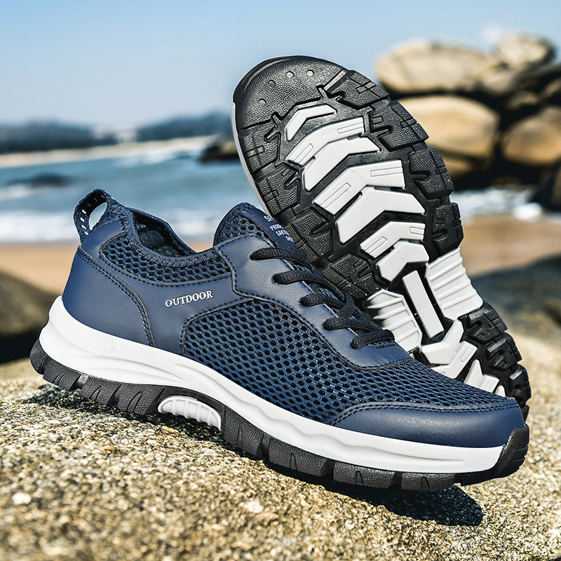 New Cross-border Mesh Extra Large Size 39-48 Men's Shoes foto 2