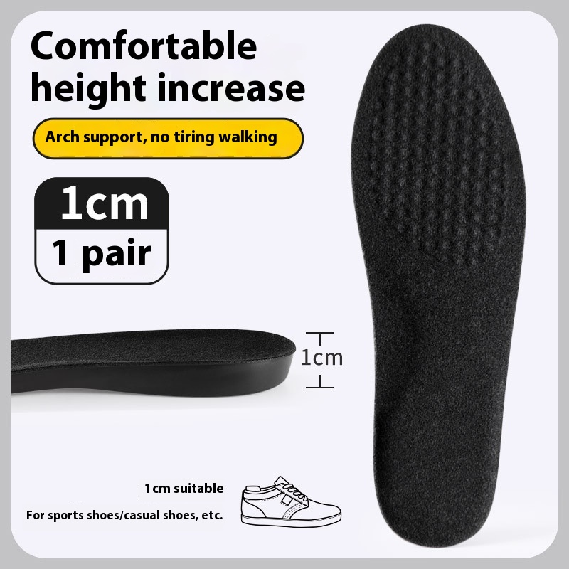 Male Invisible Shock-absorbing Inner Height Increasing Insole foto 4