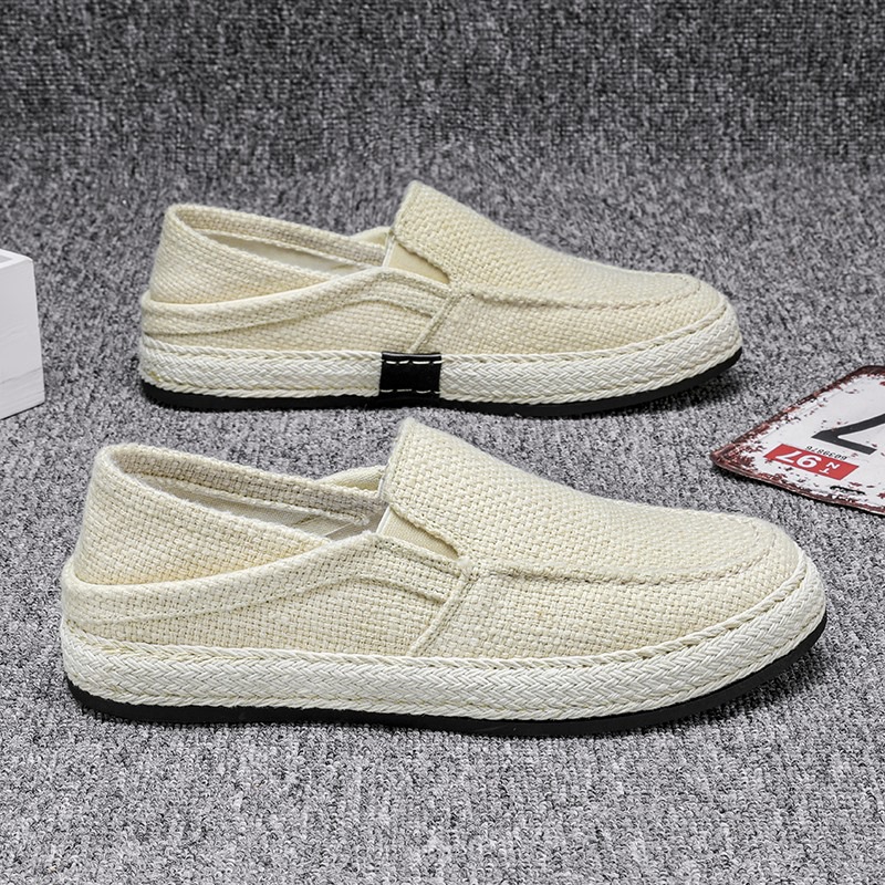 Summer Leisure Old Beijing Linen Cloth Shoes foto 3