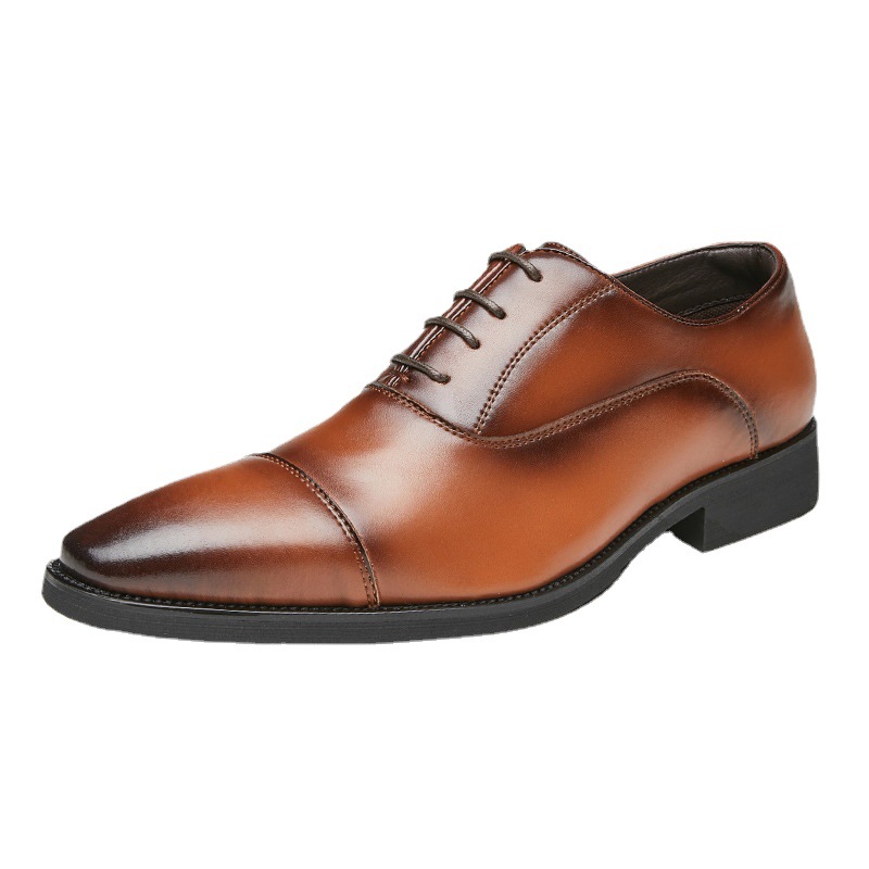 New Height Increasing Insole Business Formal Wear Soft Bottom Oxford Shoes foto 3
