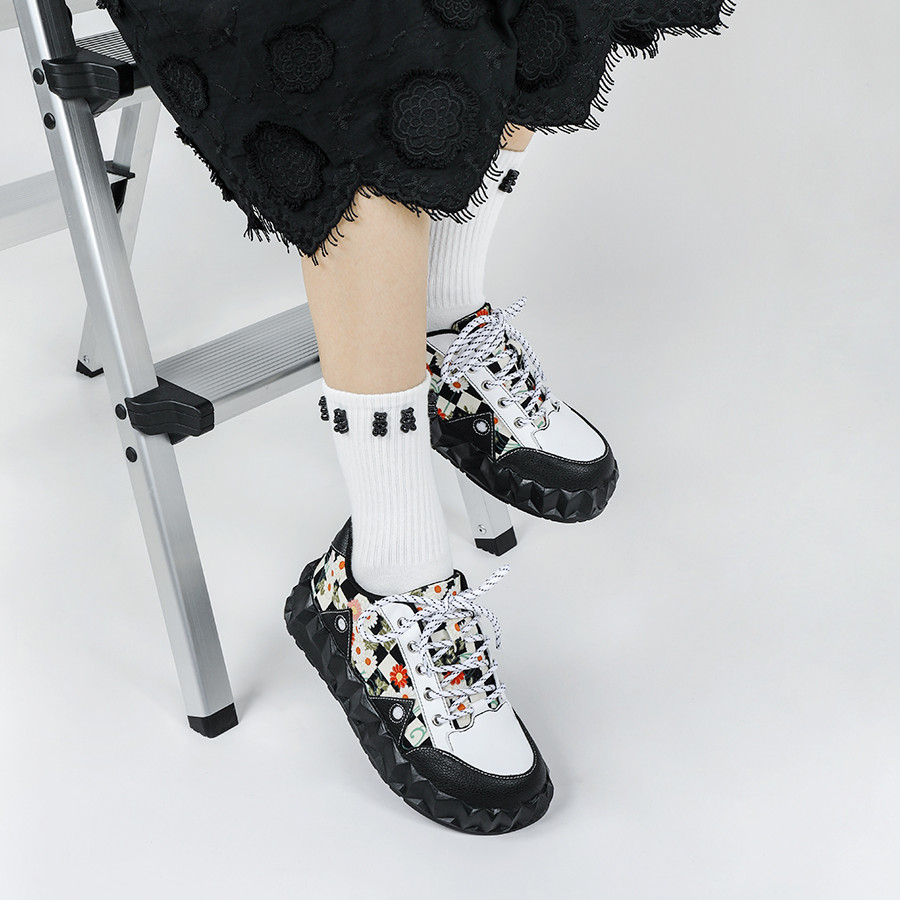 Fashionable Breathable Floral Jelly Shoes foto 3