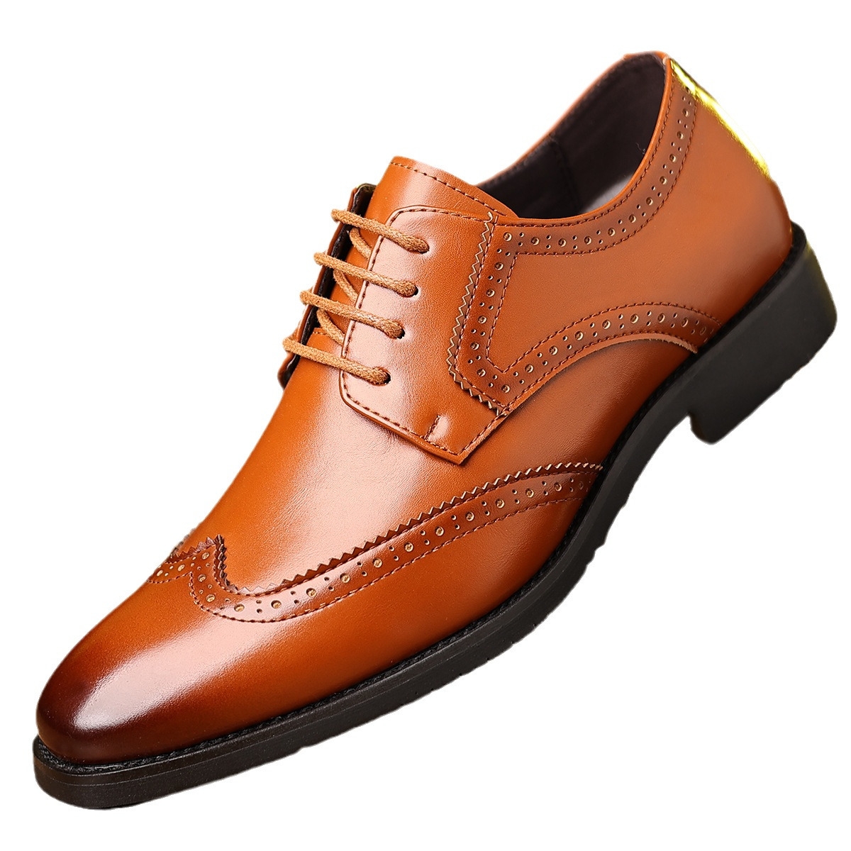 Men's Soft-soled Casual Business Formal Leather Shoes foto 2