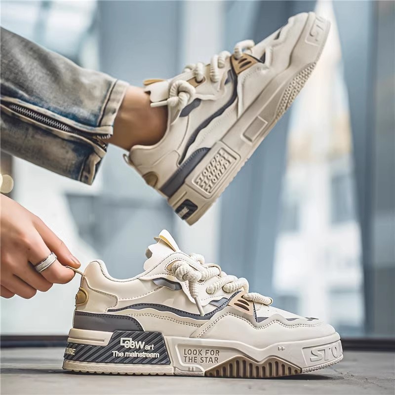 All-matching Breathable Increased Casual Flat Shoes foto 3