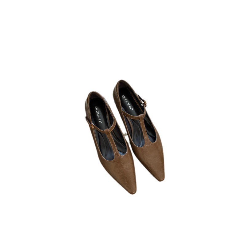 Spring New Casual Versatile Work Mary Jane Shoes foto 2