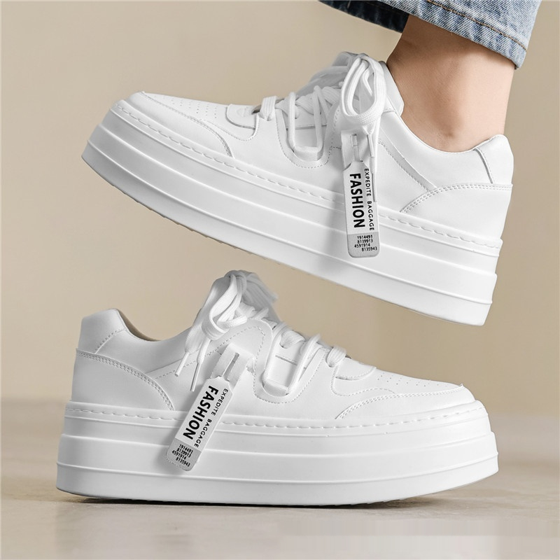 Breathable Running Leisure Sports Men Slip-on Lofter Board Shoes foto 3