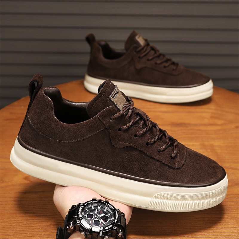 Korean Style Versatile Men's Sports Board Shoes Plus Size foto 2