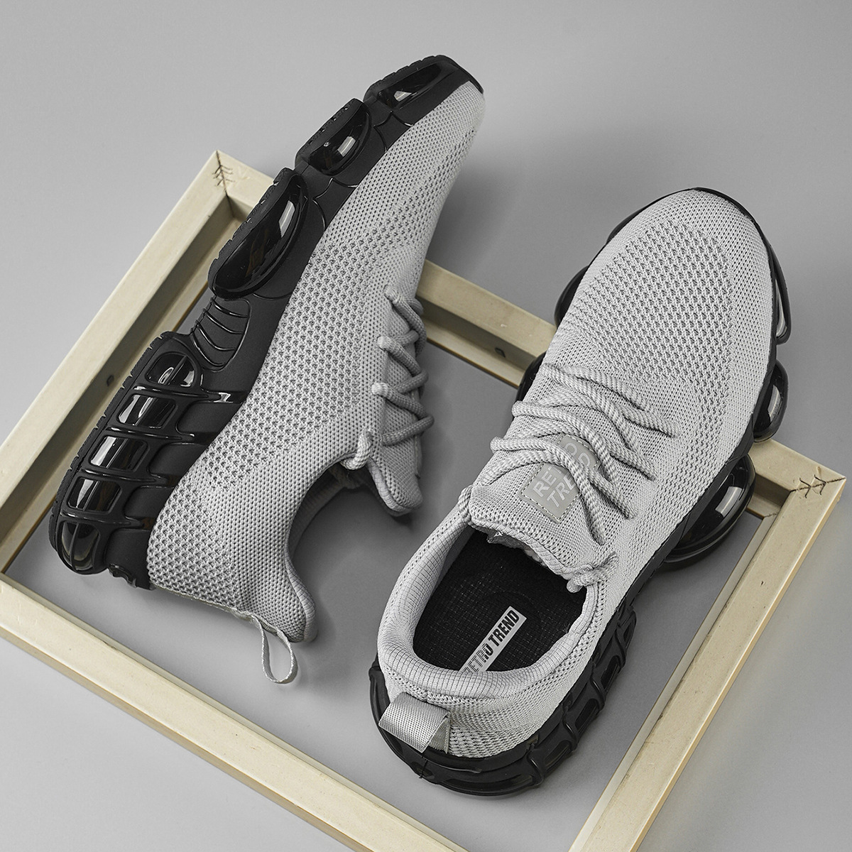 Casual Sports Mesh Breathable Basketball Shoes foto 2