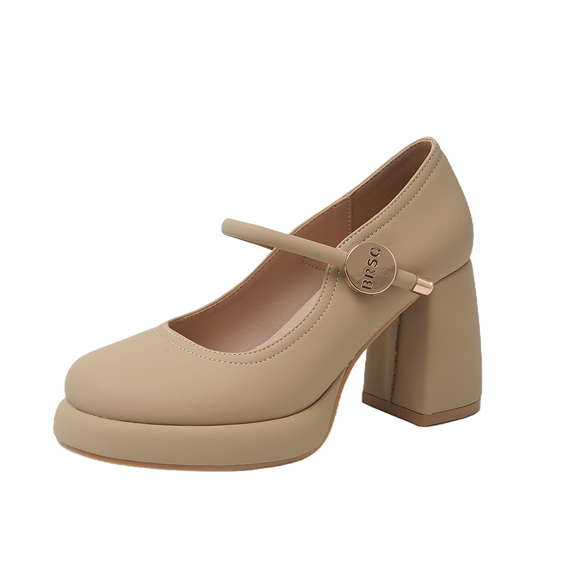 French-style Gentle Evening Breeze Mary Jane Heels For Women foto 4