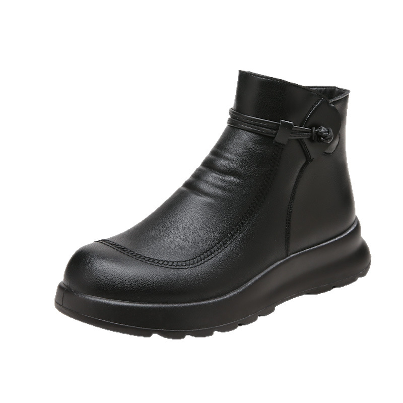 Fleece-lined Warm And Non-slip Winter Booties foto 5