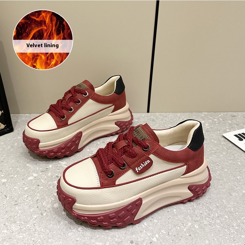 Simple Fashionable All-match Sports Breathable White Shoes foto 2