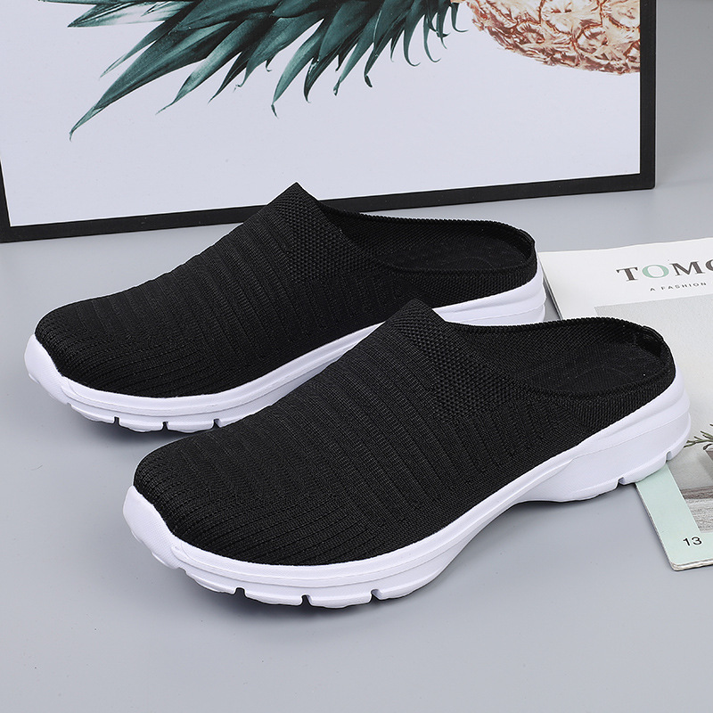 Summer Women's Sports Slippers Fly Woven Mesh Breathable foto 4