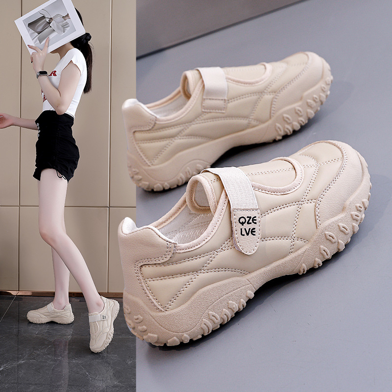 Womens Round-Toe Velcro Casual Sports Mary Jane Shoes foto 5