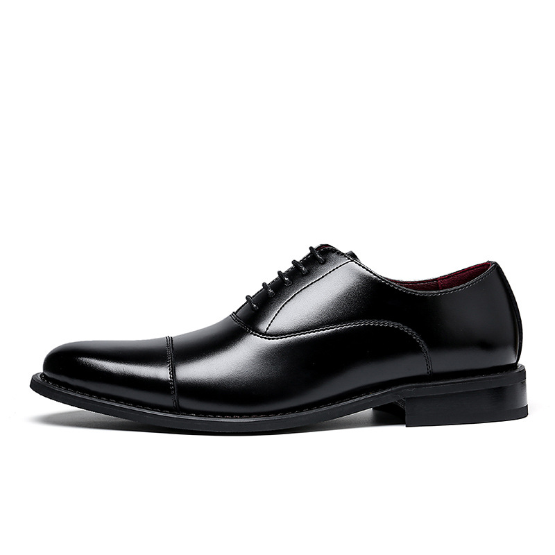 Men's Dress Shoes Inner Height Increasing Leather Shoes British Style foto 5