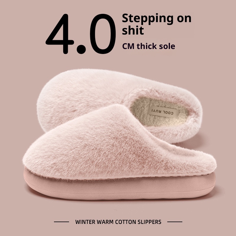 Non-slip Couple Winter Insulated Cotton-padded Shoes Men foto 2
