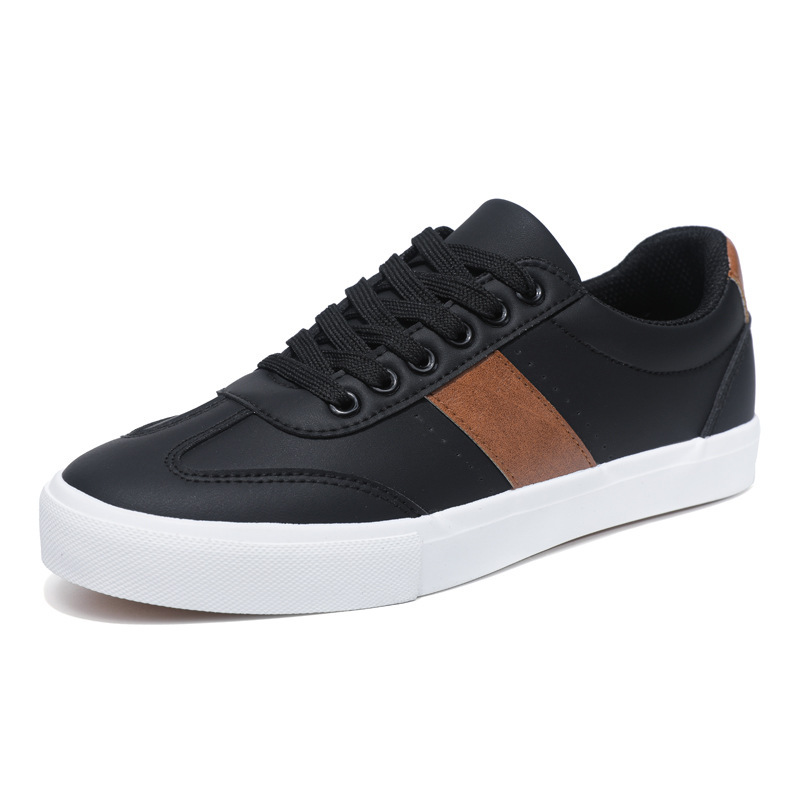 Breathable Casual Low-top Color Matching Men's Shoes foto 2