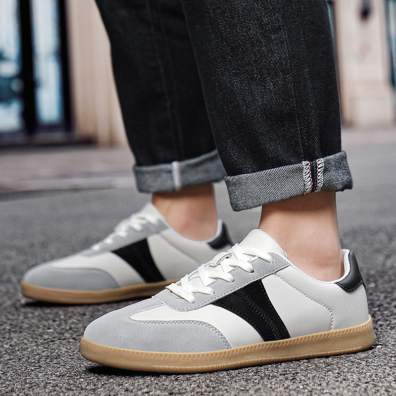 Fashion Men's Vintage Soft Bottom Casual Shoes foto 4