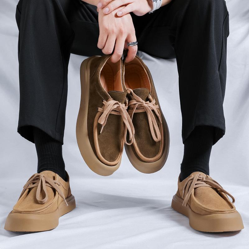 Fashion Suede Casual Low-top Sneakers foto 5