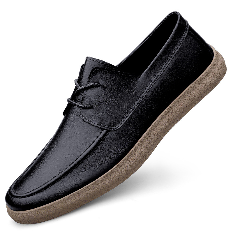 Men's Breathable Casual Retro Leather Shoes foto 2