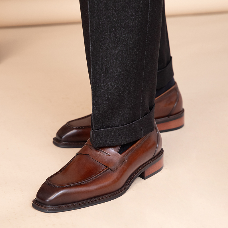 Outdoor Leisure Leather Shoes For Men foto 3