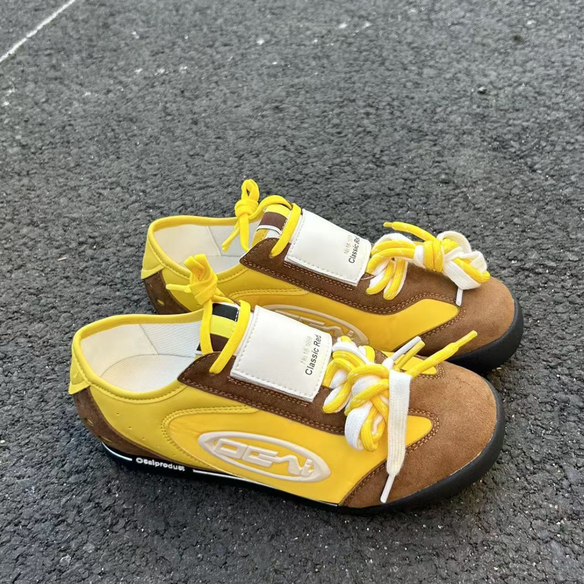 High-end Contrast-color Design Casual Flat Shoes For Commuting foto 4