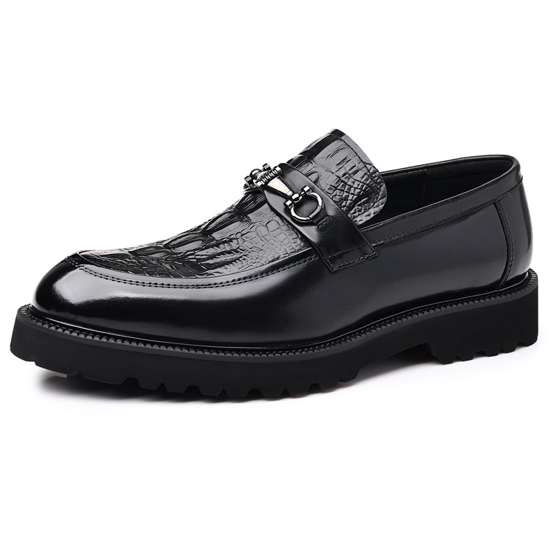Men's Genuine Leather Business Casual Leather Shoes foto 4