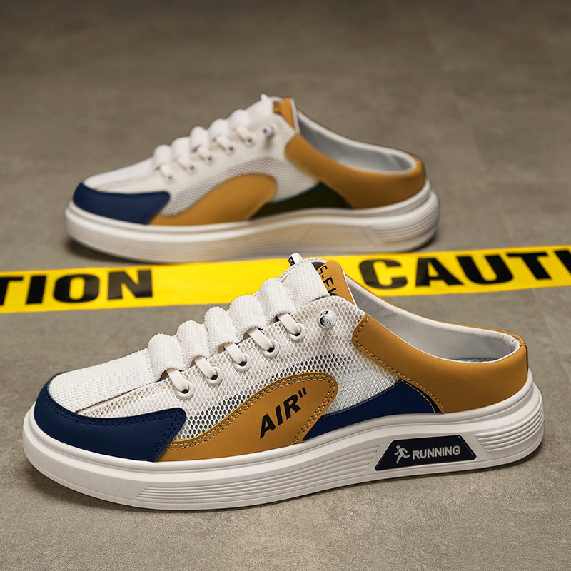Wear-resistant Rubber Sole Low-top Casual Shoes foto 5
