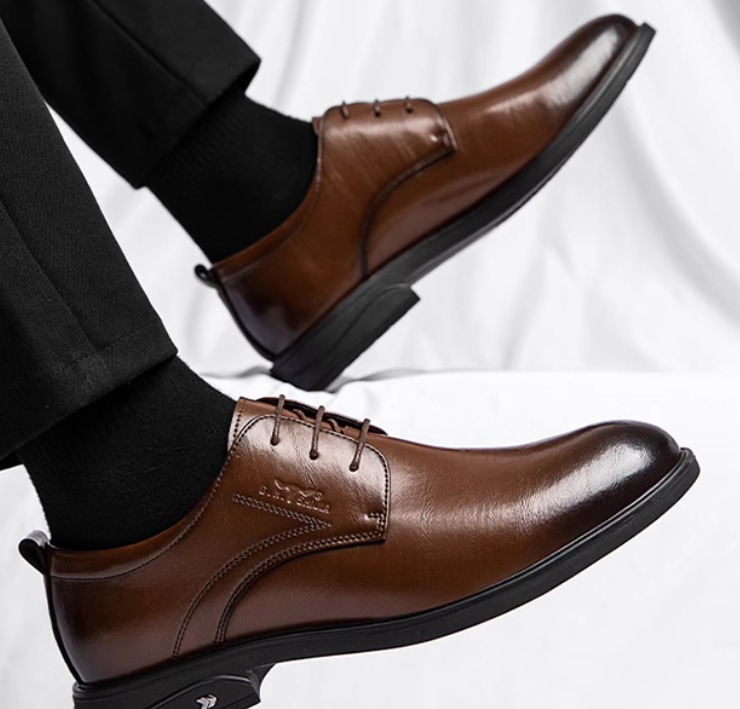 Men's Business Formal Casual Shoes foto 5