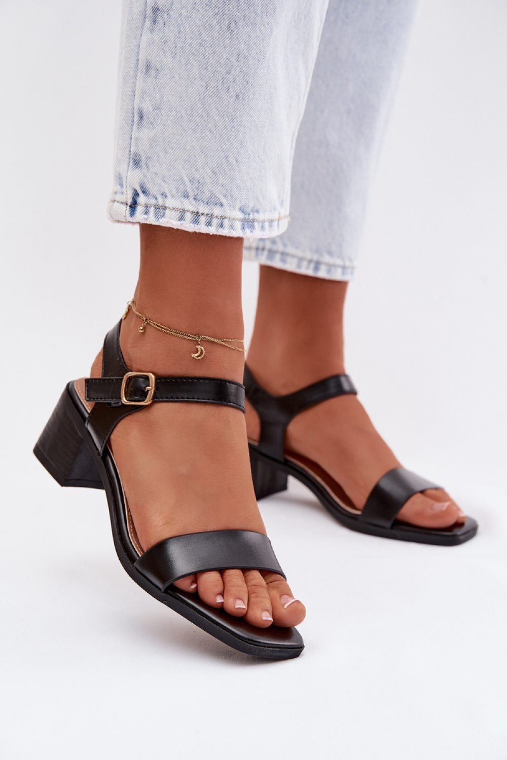 Sandalen op hak Step in style