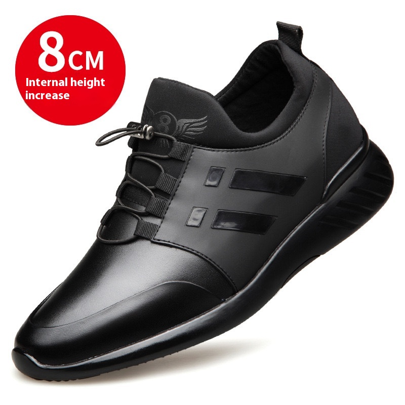 Men's Invisible Height Increasing New Sports And Leisure Shoes foto 4
