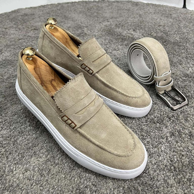 New European And American British Business Casual Slip-on Lazy Men's Loafers foto 5