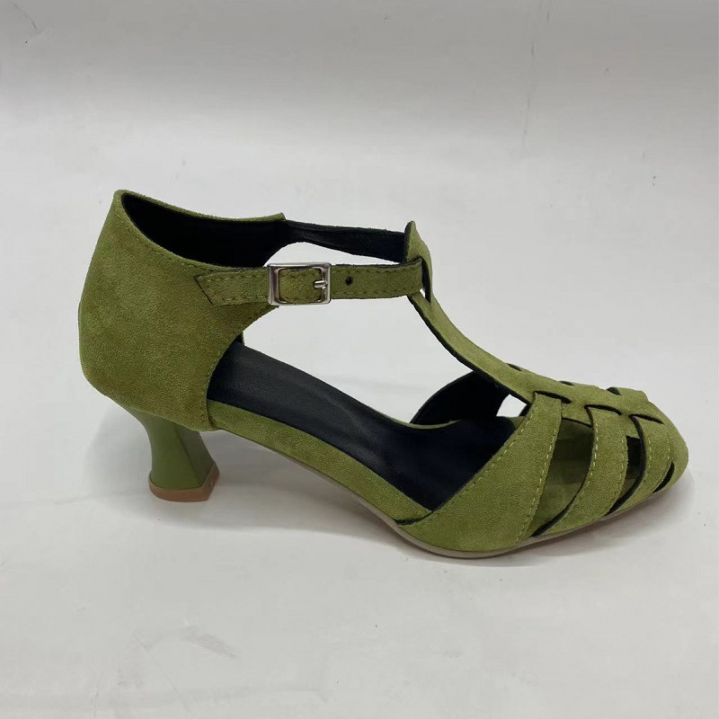 Fashion Suede Round Toe Women's Shoes Plus Size Breathable foto 2