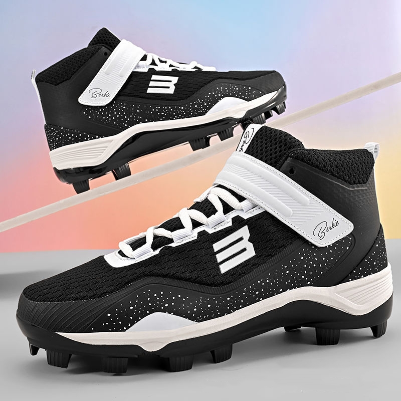 Youth Wear-resistant Non-slip Professional Sneakers For Daily Training Softball Shoes foto 5