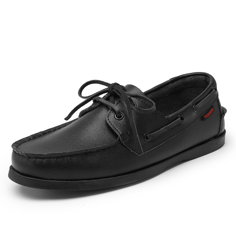 Men's Korean-style Fashionable Driving Gommino Casual Leather Shoes foto 4