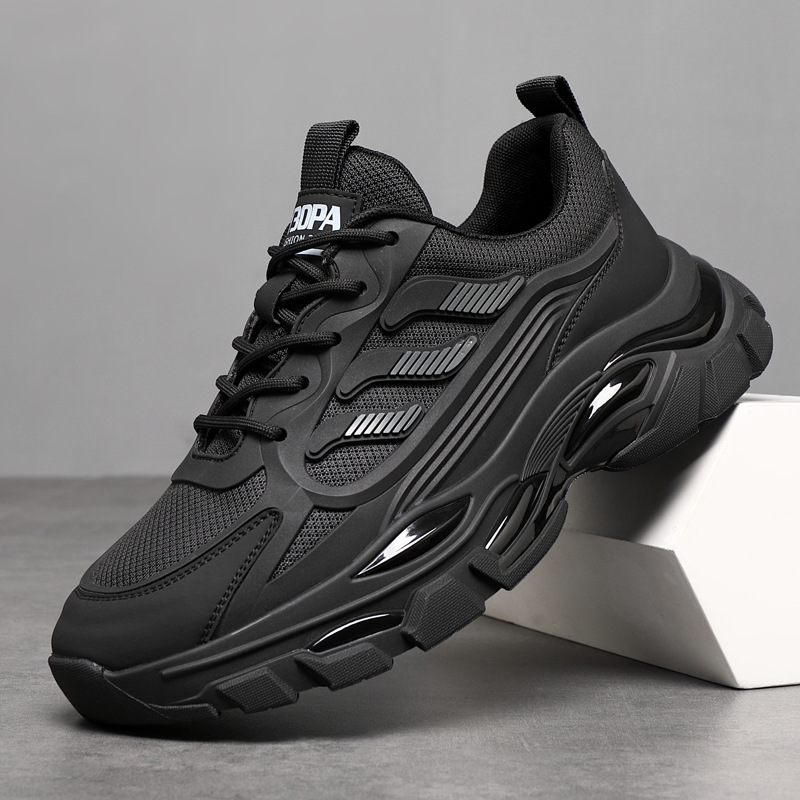 Men's Sneakers Stylish And Versatile Height-increasing Chunky foto 5