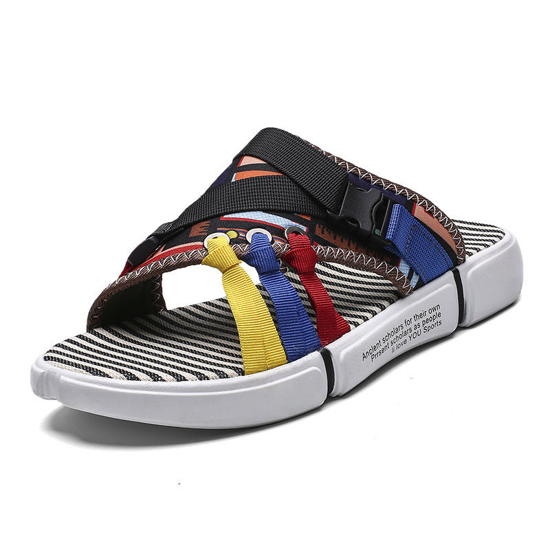 Ins Internet Hot Fashionable Men's Slippers foto 3