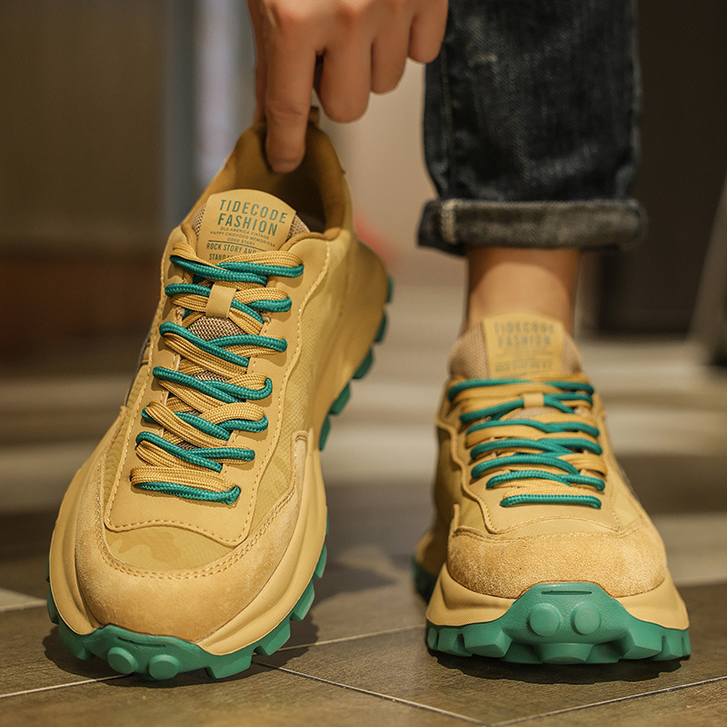 Versatile Casual Dad ShoesConverse-style Sneakers For Teenage Boys foto 3