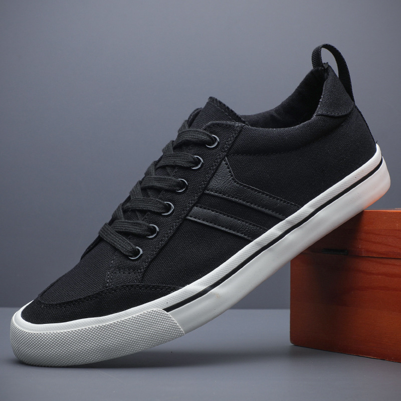 Men's Canvas Casual Shoes Flat Heel foto 2