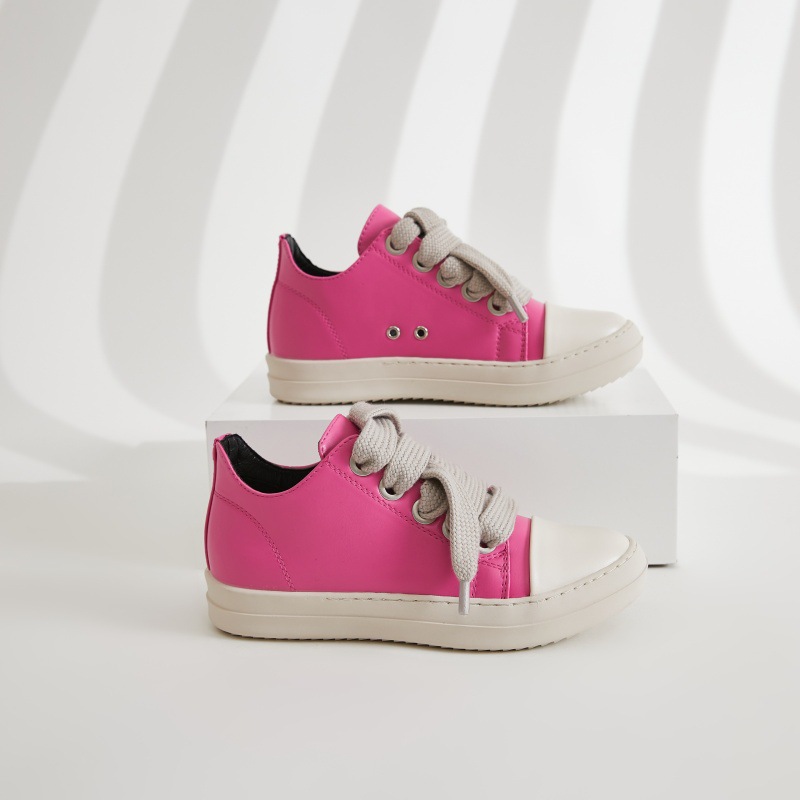 Thick Shoelace Personalized Thick Bottom Stitching Candy Color Women's Shoes foto 5