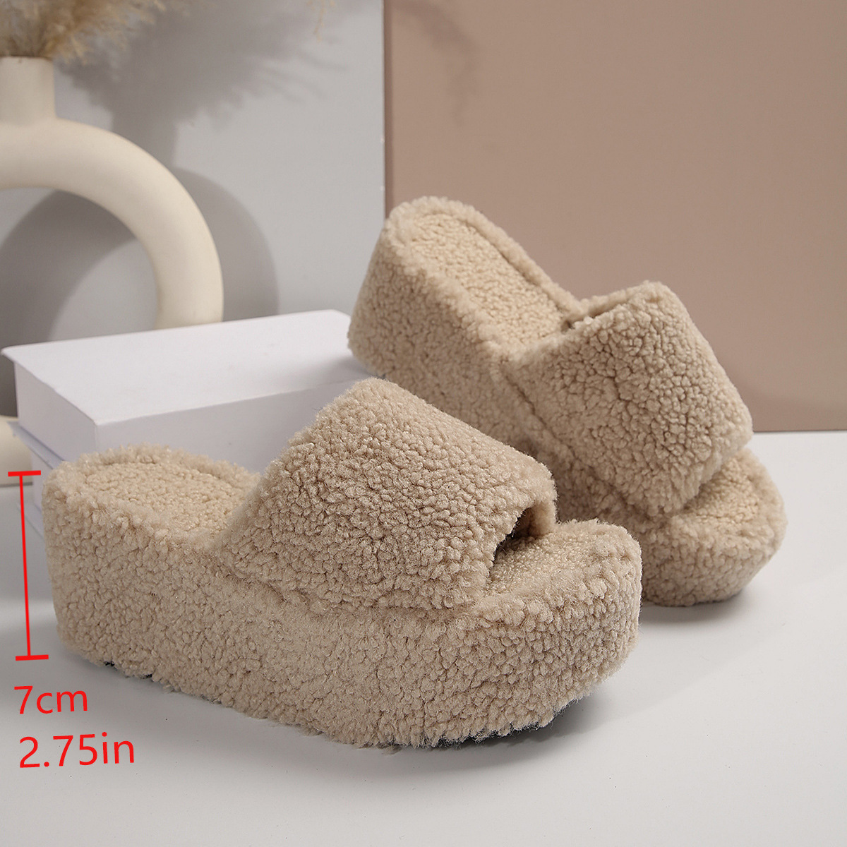 Warm Fleece-lined Slippers For Women foto 2