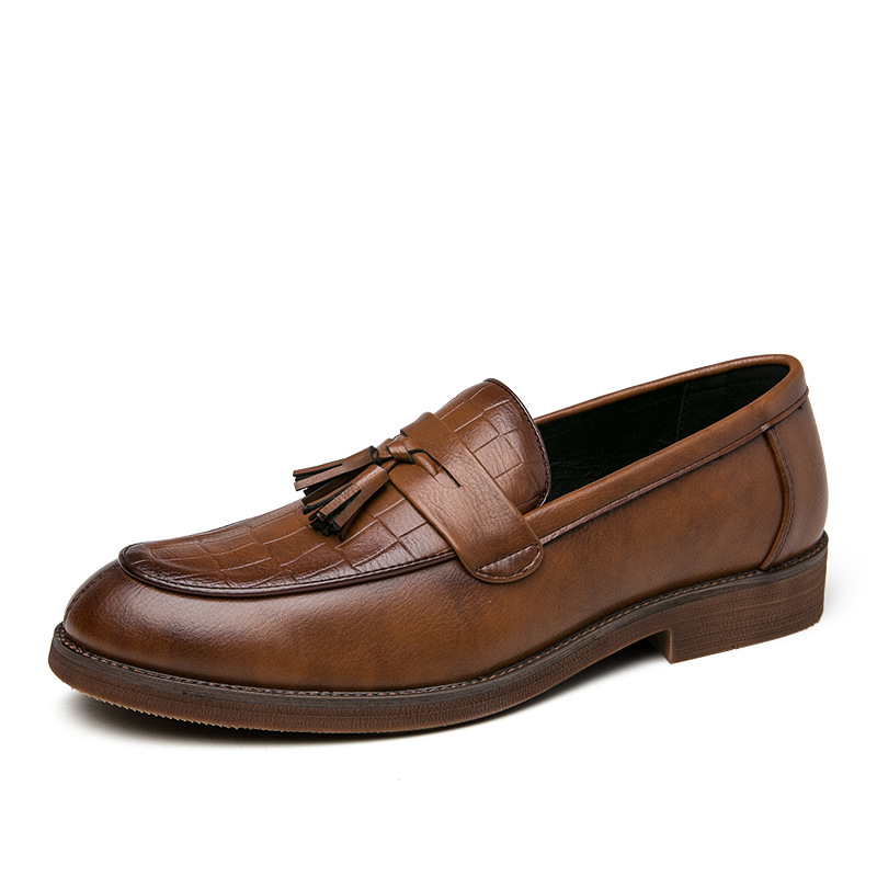 Men's Fashion Spring Leisure Leather Shoes foto 5