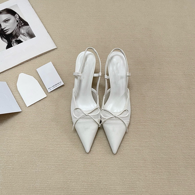 Stiletto-heeled Women's Shoes With A Bow foto 4