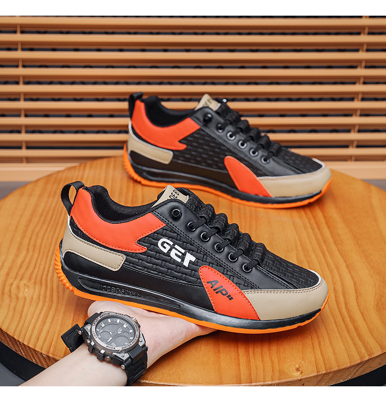 Plus Size Slip-on Autumn Argan Sports Board Shoes foto 5
