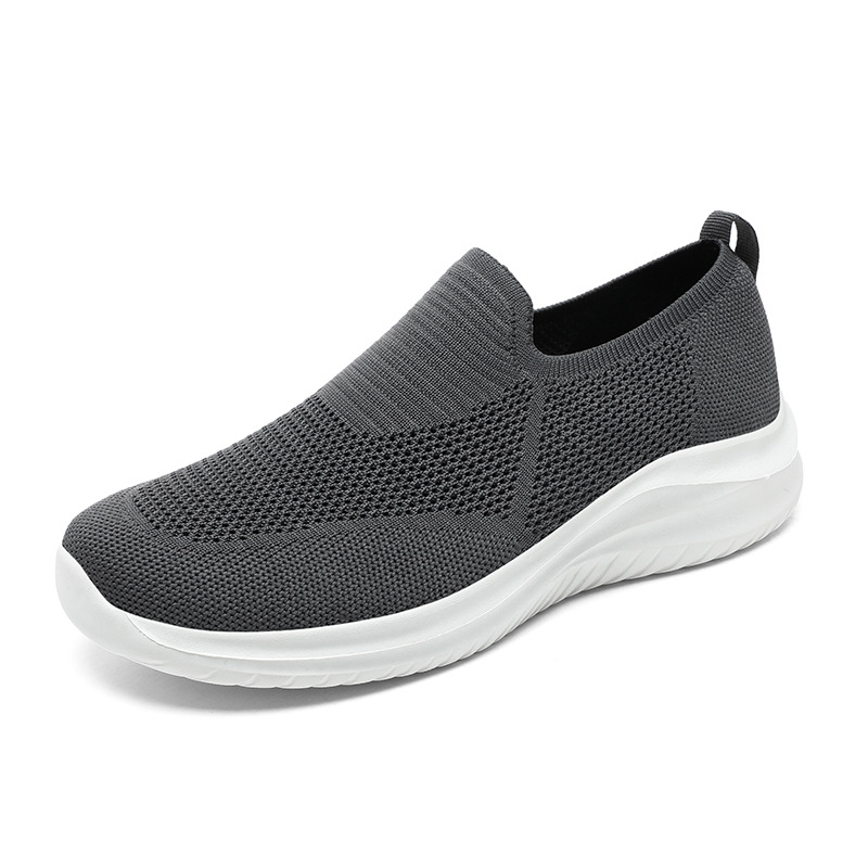 Mesh Flying Woven Breathable Loafers Comfortable All-match Shoes foto 5