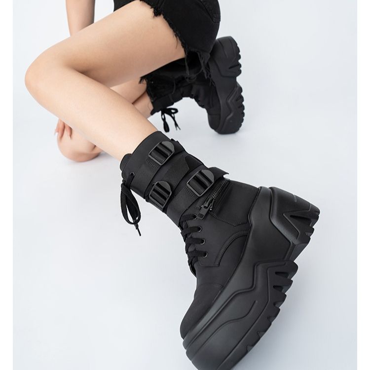 Super High Thick Sole 9cm Unisex Boots foto 2