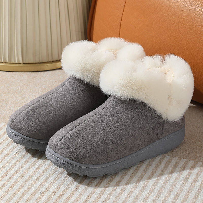 New Bag Heel Winter Home Indoor Platform Warm Couples Cotton Shoes foto 2