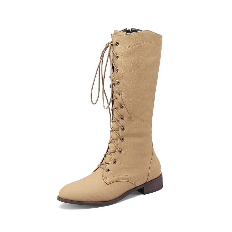Denim Mid-calf Rider Boots For Women foto 2