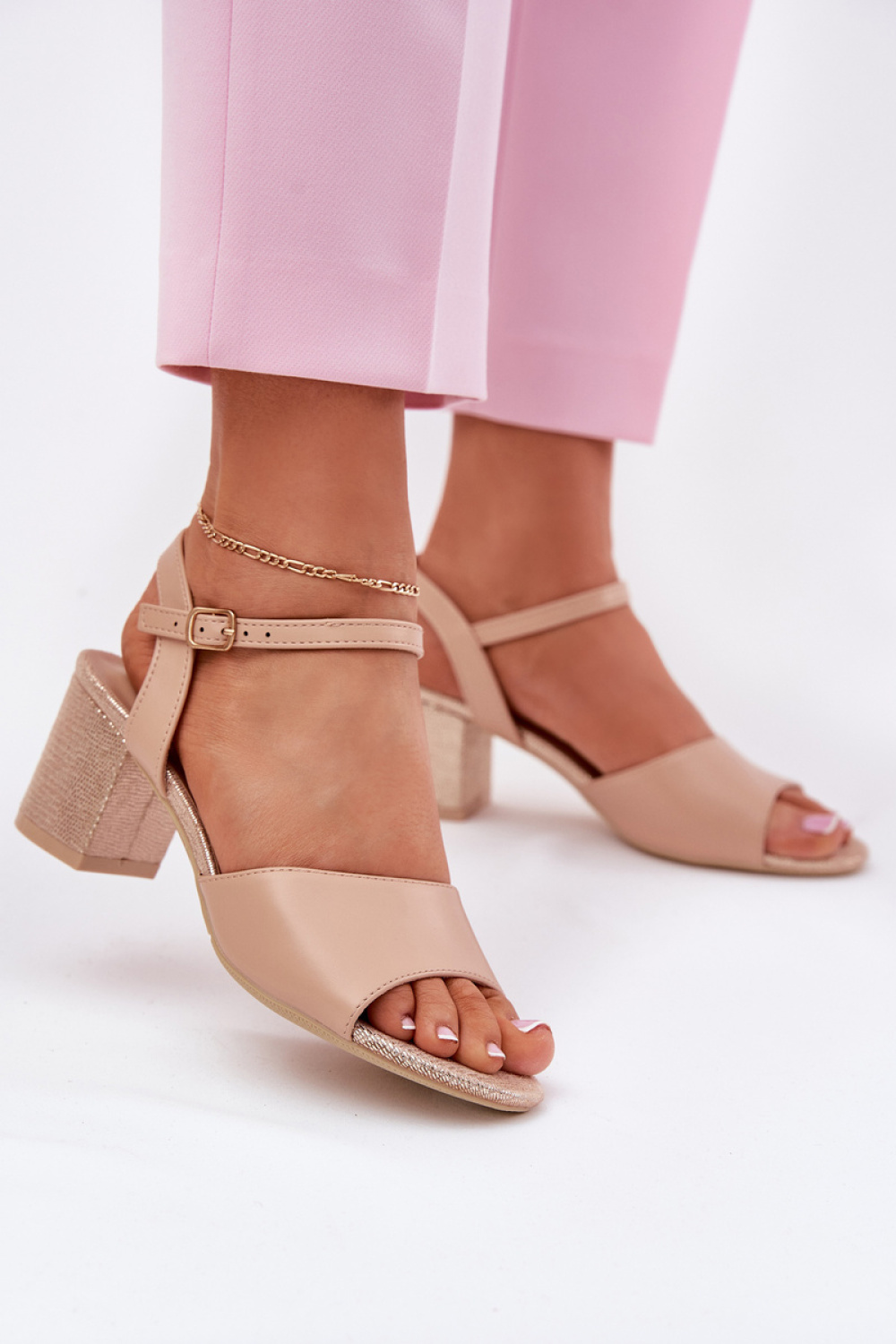 Sandalen op hak Step in style